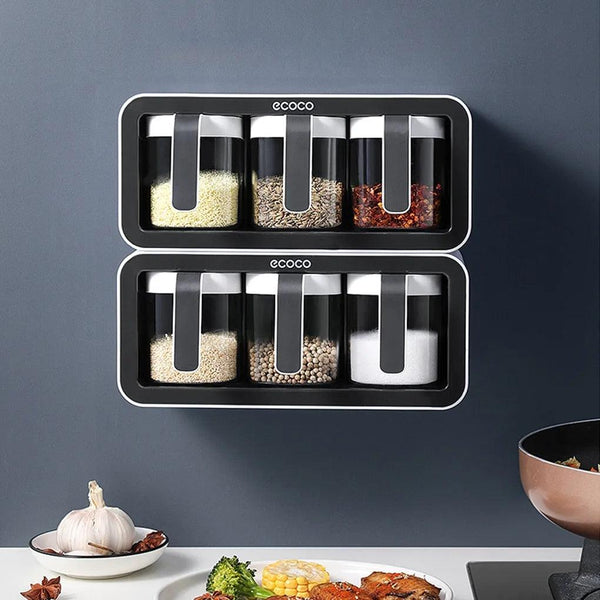 Easy Spice Rack Organizer (Wall Mount) - Easy home needs