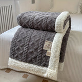 Snuggle Sherpa Throw Blanket