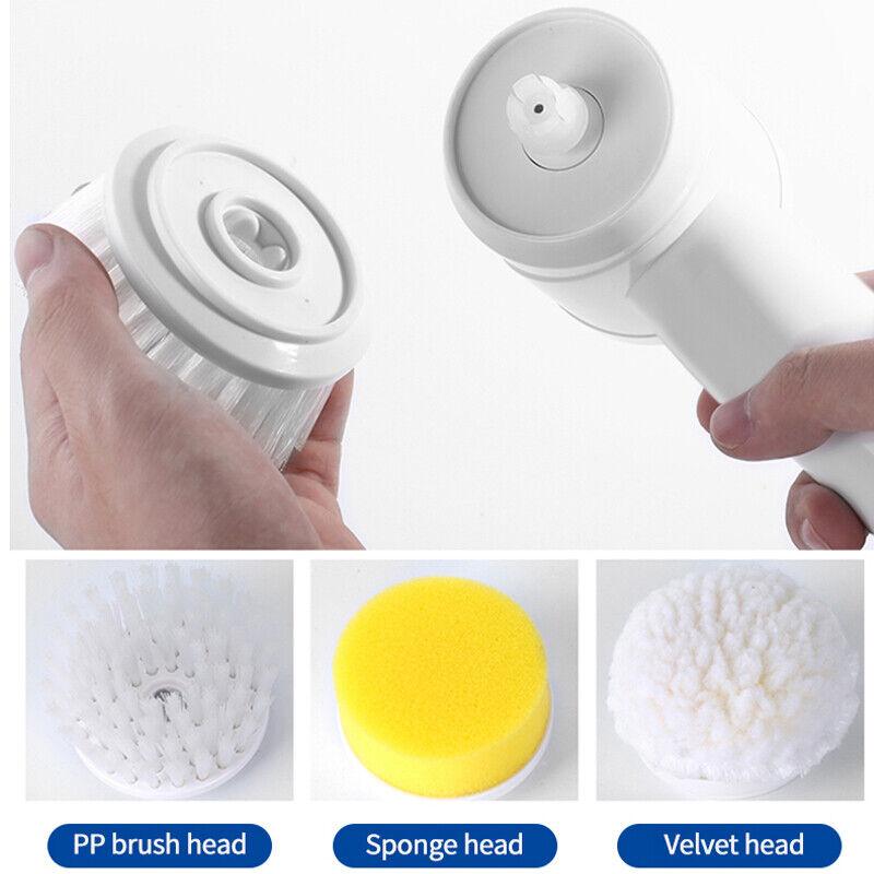5-in-1 Electric Spins Scrubber - Easy home needs
