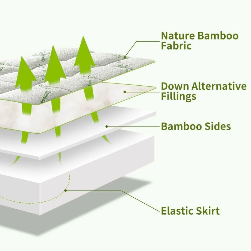 Bamboo Mattress Topper