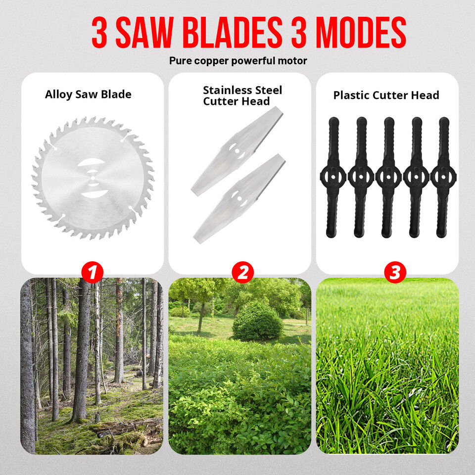 Cordless Lawn Trimmer Blade Set